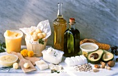 Various animal & plant fats & oils