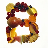 Fruit Forming the Letter B