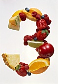 Fruit Forming the Number 3