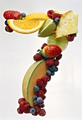 Fruit Forming the Number 7