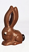 Chocolate Easter bunny (from the side)