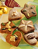 Filled wholemeal biscuits