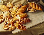 Assortment of Various Breads