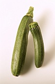 Two courgettes