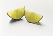 Two Lime Wedges