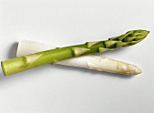 Green and White Asparagus