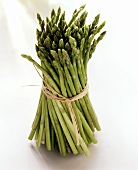 A bundle of green Thai asparagus