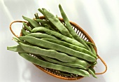 Pole Beans in a Basket