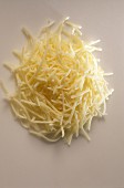 A heap of grated cheese