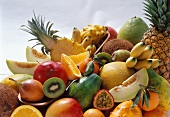Viele exotische Früchte