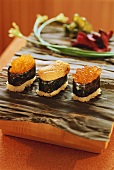 Sushi Variations with Caviar