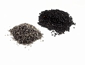 Black cumin, whole and ground