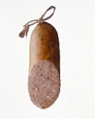 Piece of a coarse liver sausage