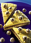 Lotto cake (chocolate cake with advocaat topping)