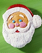 Santa Face Cookie