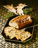 Quark stollen, partly sliced