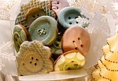 Button Shaped Cookies