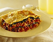 Lasagne with spinach