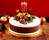 Festive cake for the Christmas period