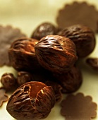 Filled walnut chocolates