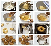 Making doughnuts