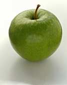Ein Apfel der Sorte Granny Smith