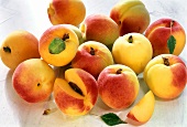 Several Fresh Apricots