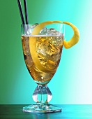 Horse's Neck (long drink with whisky and ginger ale)