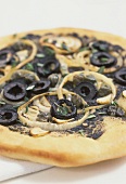 Olive pizza from the South of France