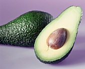 Halbierte Avocado