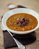 Spicy chestnut soup