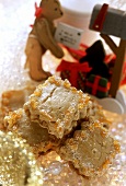 Honey & walnut biscuits with candied orange peel (Phoenika)