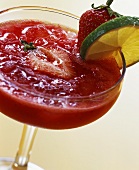 Strawberry Margarita in a glass