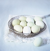 White eggs