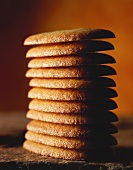 Tower of biscuits