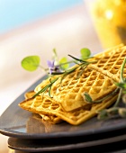 Curry waffles