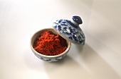 Paprika in china container
