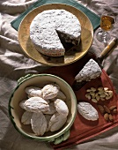 Panforte di Siena (fruit cake) & Ricciarelli (almond biscuits)