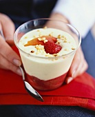 Strawberry and Apricot Mousse