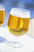 Beer in a beer glass