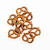 Salted pretzels for nibbling