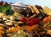 Ingredients for Christmas biscuits