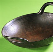 Cast-iron wok