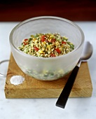 Couscous salad with vegetables
