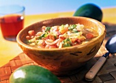 Andalusian avocado and tomato soup