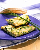 Courgette frittata