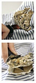 Auster mit Austernmesser öffnen