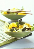 Asparagus and orange salad