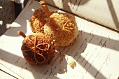 Doces de especie (coconut biscuits from Maranhao, Brazil)