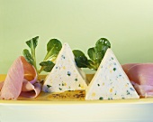 Egg terrine with herbs and boiled ham